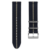 ZULUDIVER Seasalter Two-Piece NATO Watch Strap - Black, Blue, & Beige