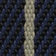 ZULUDIVER Seasalter Two-Piece Military Nylon Watch Strap - Black, Blue, & Beige