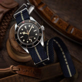 ZULUDIVER 1973 British Military Watch Strap: INFANTRY - Ridgback