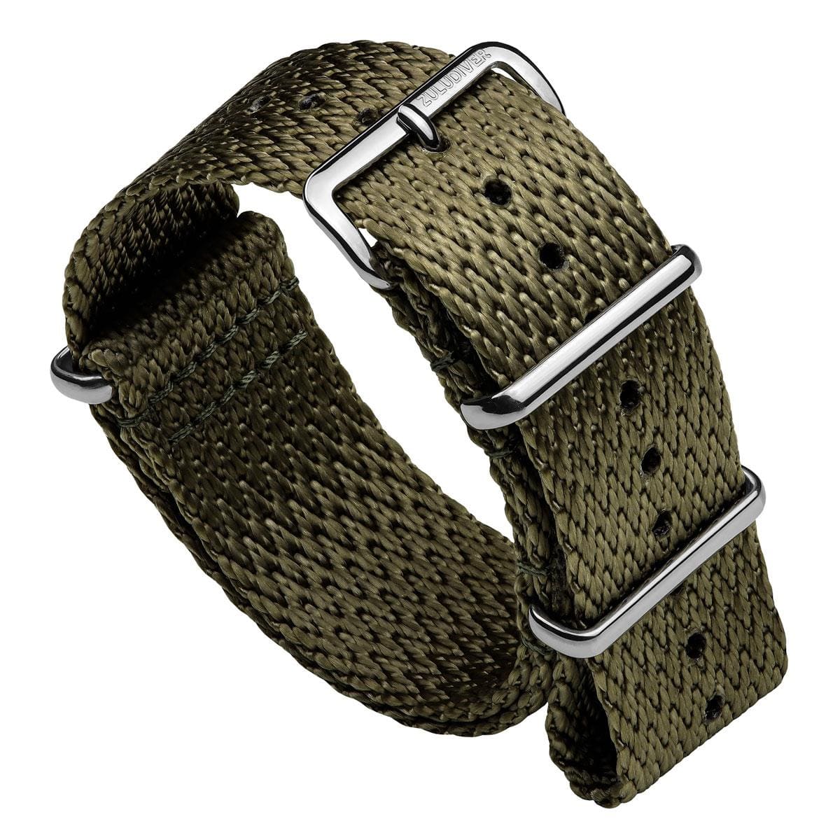 ZULUDIVER Shark Military Nylon Watch Strap - Reef