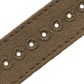 ZULUDIVER Vintage Canvas Military Watch Strap - Desert Sand