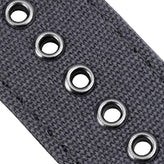 ZULUDIVER Vintage Canvas ZULU Watch Strap - Grey