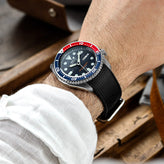 ZULUDIVER Vintage Tropical Style Rubber Watch Strap For Seiko SKX
