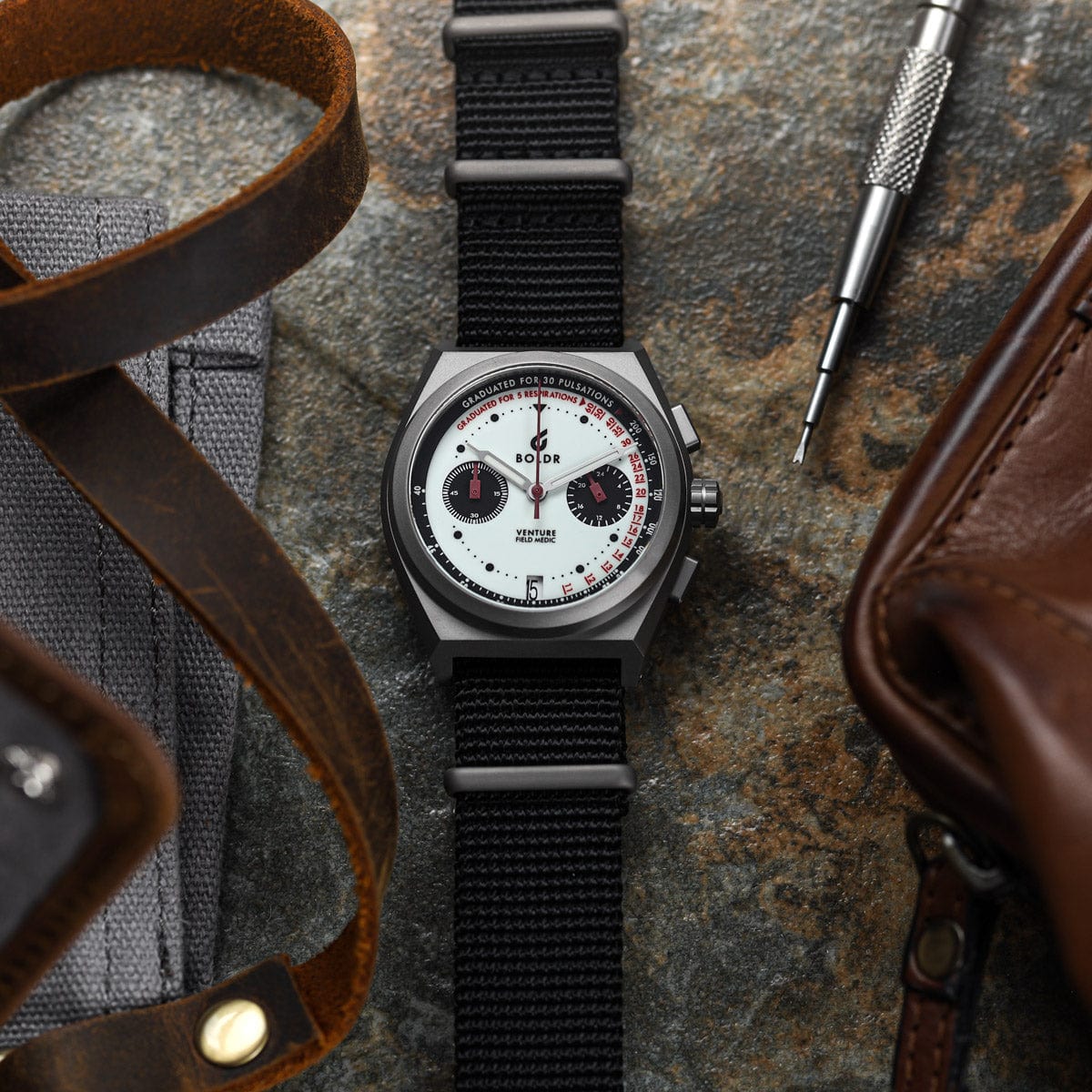 Boldr Venture Field Medic II Chronograph Watch