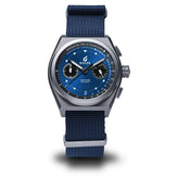 Boldr Venture Field Medic III Chronograph Watch - Blue Dial