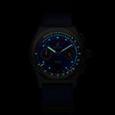 Boldr Venture Field Medic III Chronograph Watch - Blue Dial