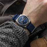 Boldr Venture Field Medic III Chronograph Watch - Blue Dial