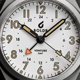 Boldr Venture GMT Field Watch - Khaki