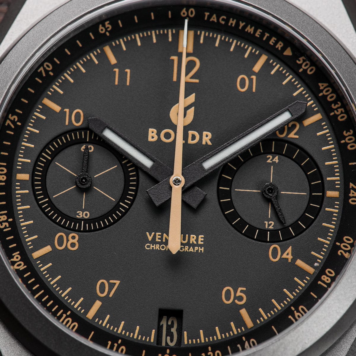 Boldr Venture Rally II Chronograph Watch - Wells 201 | WatchGecko