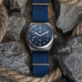 Boldr Venture Wayfarer Navy Blue Automatic Watch