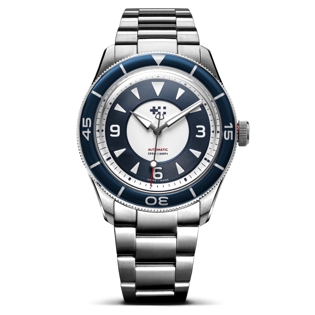 Christopher Ward + WatchGecko C65 Aquitaine - Stainless Steel Bracelet