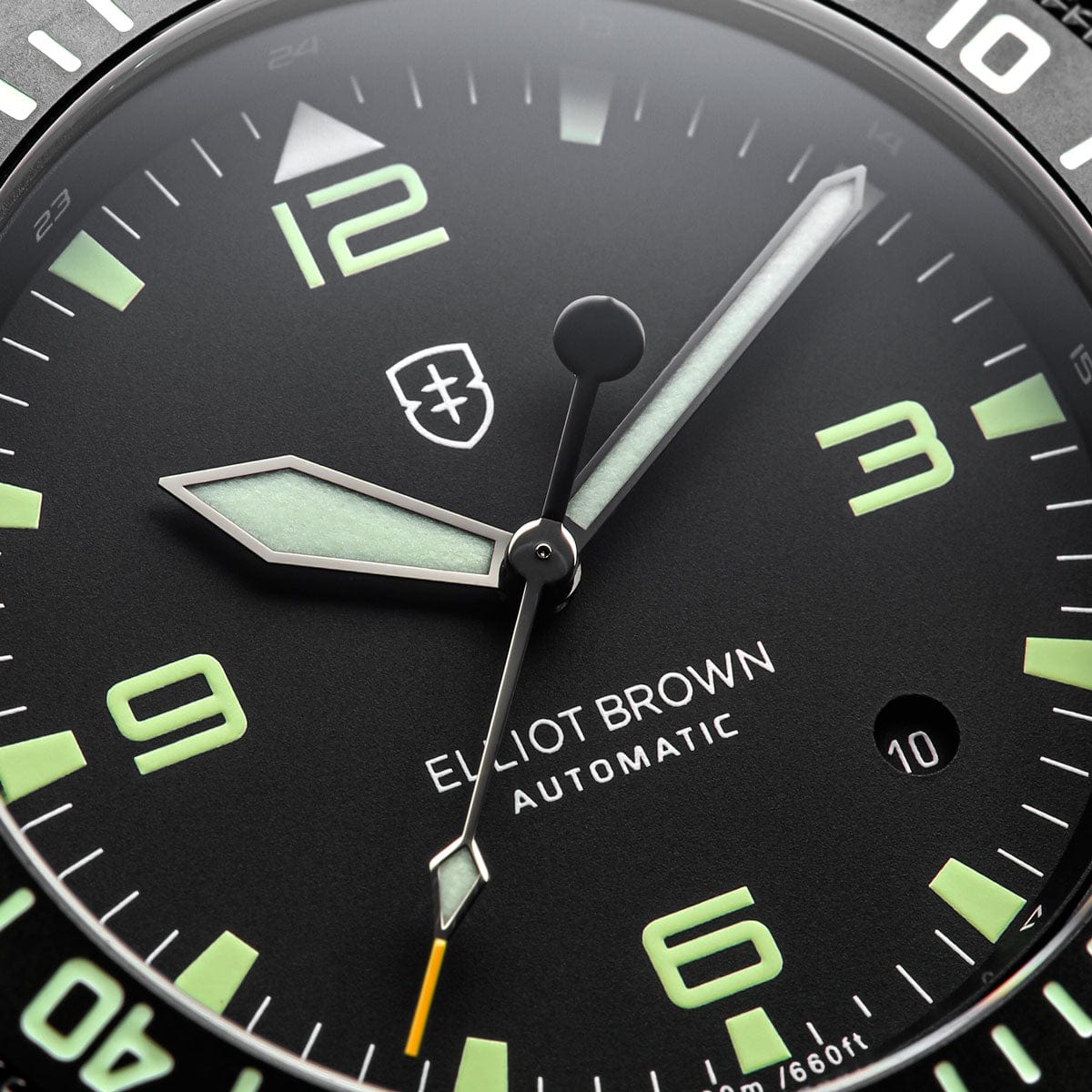 Elliot Brown Holton Automatic 101 - A10 - Black/Grey