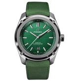 Formex Essence 39 Automatic Chronometer - Green Dial / Green Leather Strap