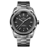 Formex Essence 39 Automatic Chronometer Watch - Black / Steel Bracelet