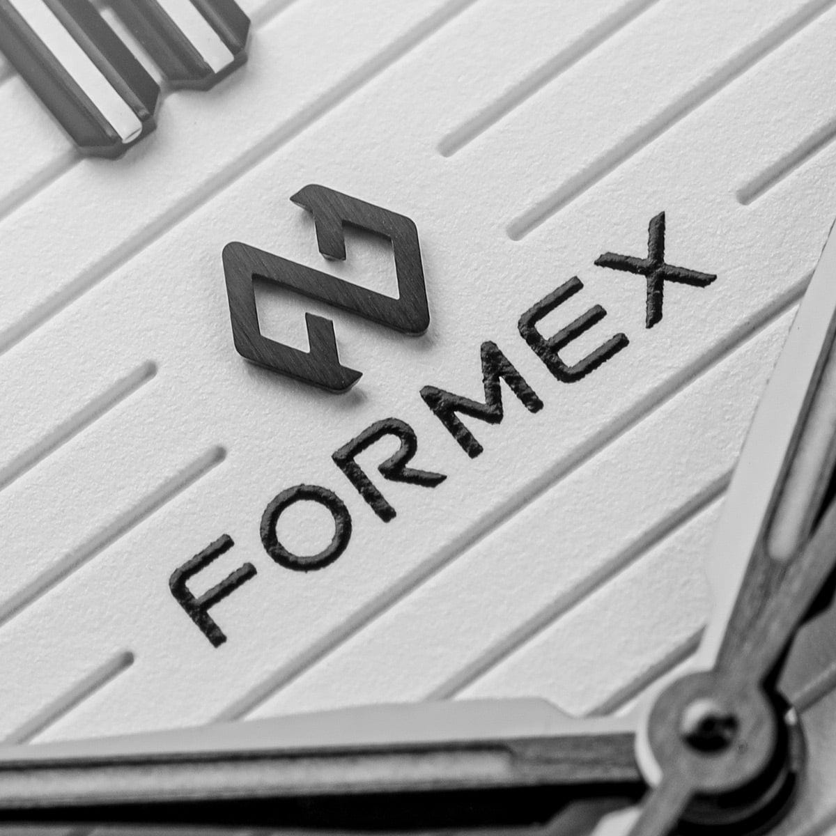 Formex Essence 39 Automatic Chronometer Watch - White / Steel Bracelet