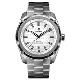 Formex Essence 39 Automatic Chronometer Watch - White / Steel Bracelet