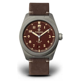 FORMEX Field Automatic - Mahogany Red - Caraffa Brown Strap