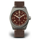 FORMEX Field Automatic - Mahogany Red - Caraffa Brown Strap