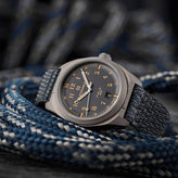 FORMEX Field Automatic - Petrol Blue - Blue Nylon Strap