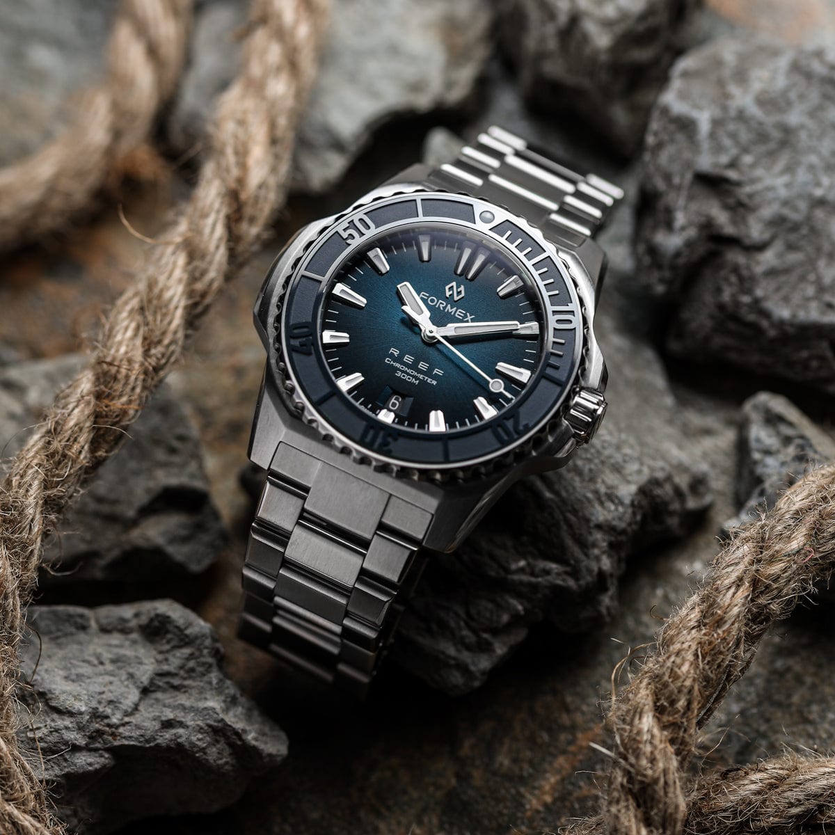 Formex REEF Automatic Chronometer - Blue Dial / Blue Bezel