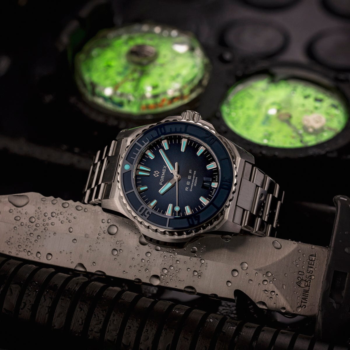 Formex REEF Automatic Chronometer - Blue Dial / Blue Bezel