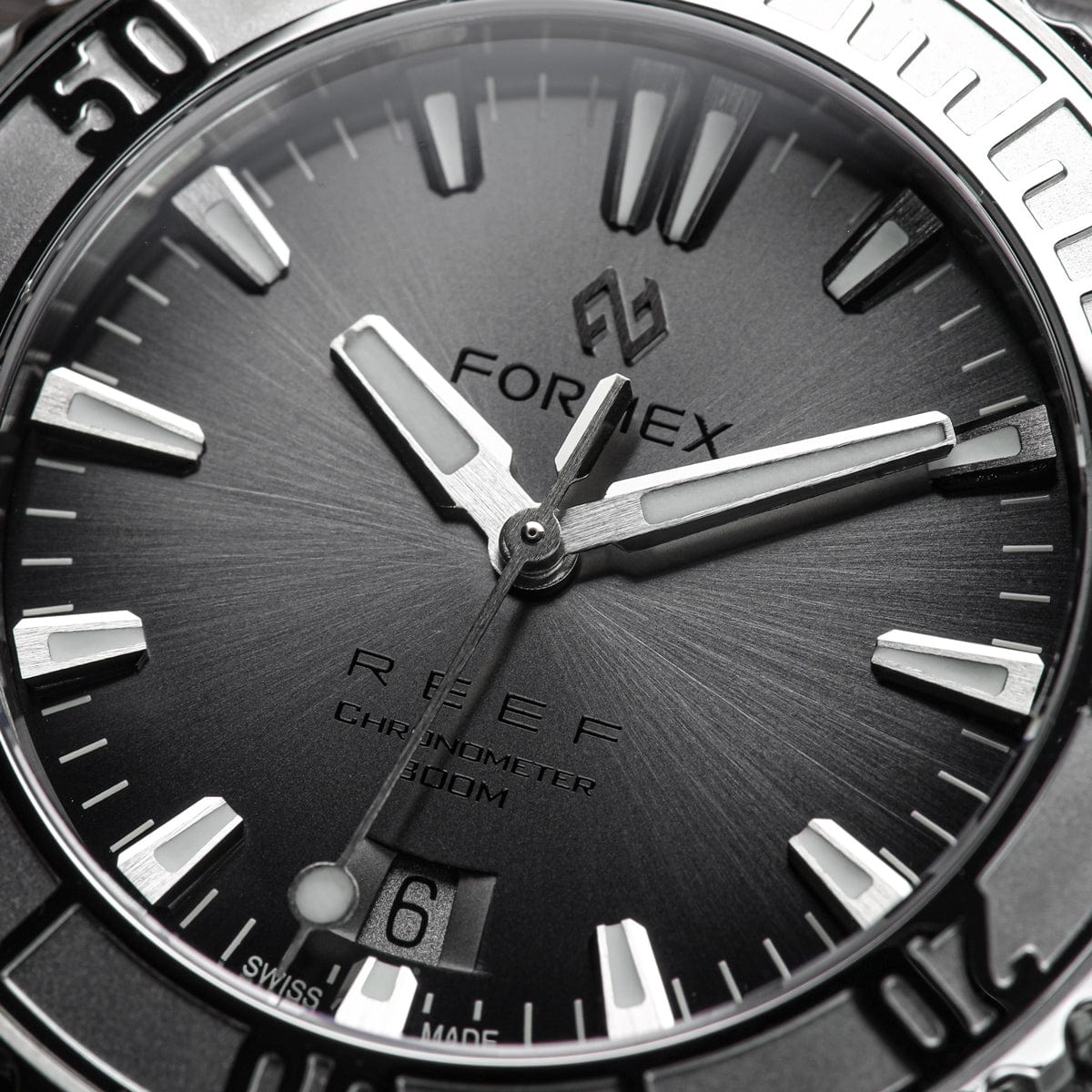 Formex REEF Automatic Chronometer - Silver Dial / Steel Bezel