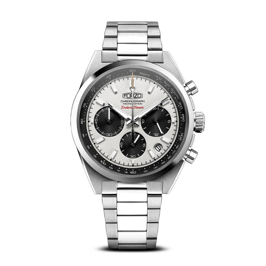 FORZO G2 EnduraTimer Chronograph Watch - Panda Dial