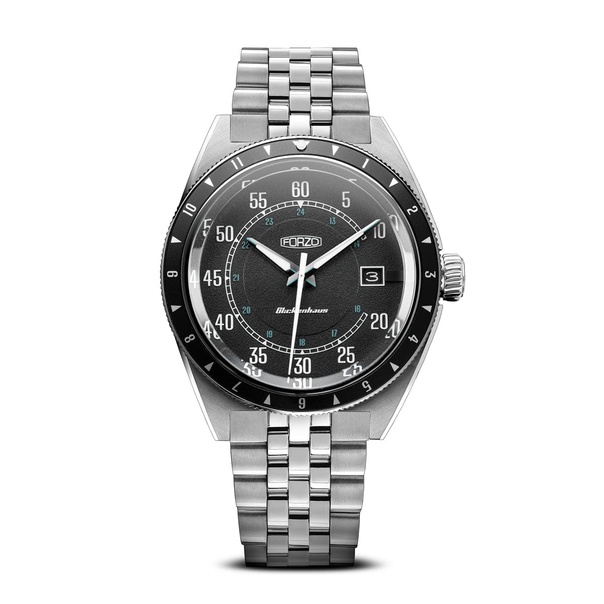 FORZO x Glickenhaus Automatic Watch - Black & Blue Dial - LIKE NEW