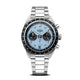 FORZO G2 Drive King Chronograph Watch Light Blue / Black SS-B01-B