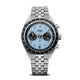 FORZO G2 Drive King Chronograph Watch Light Blue / Black SS-B02-B