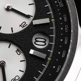 FORZO G2 EnduraTimer Chronograph Watch - Reverse Panda Dial - RWB046-BK