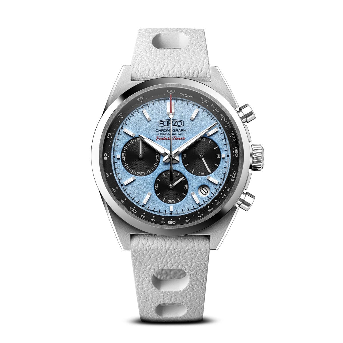 FORZO G2 EnduraTimer Chronograph Watch - Light Blue - RWB046-WH