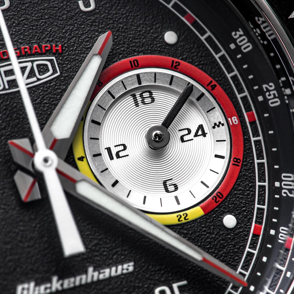 FORZO Glickenhaus Chronograph Black & Red SS-B01-B