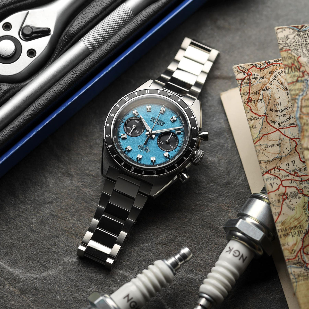 FORZO Mechanical Drive King - Orange Dial