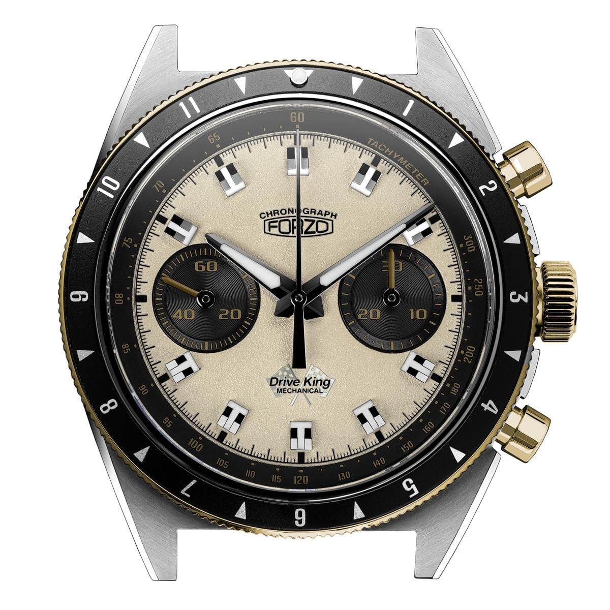 FORZO Mechanical Drive King - Gold Dial