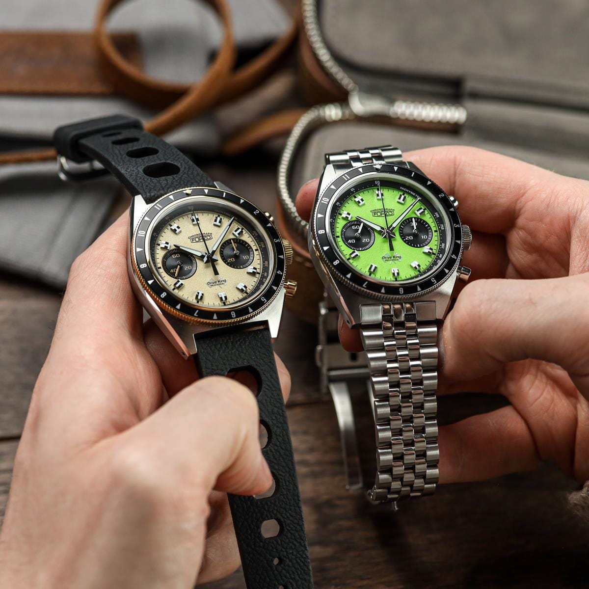 FORZO Mechanical Drive King - Orange Dial