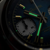 Geckota Chronotimer Chronograph Watch Deep Blue Fumé Dial VS-369-2