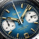 Geckota Chronotimer Chronograph Watch Deep Blue Fumé Dial VS-369-2