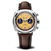 Geckota Chronotimer Racing Chronograph Watch Yellow Dial TP-369-2