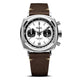 Geckota Chronotimer Racing Chronograph Watch White Dial Classic Panda VS-369-2