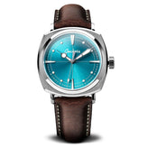 Geckota Pioneer Aurora Automatic Watch Aqua Sunburst TP-369-2