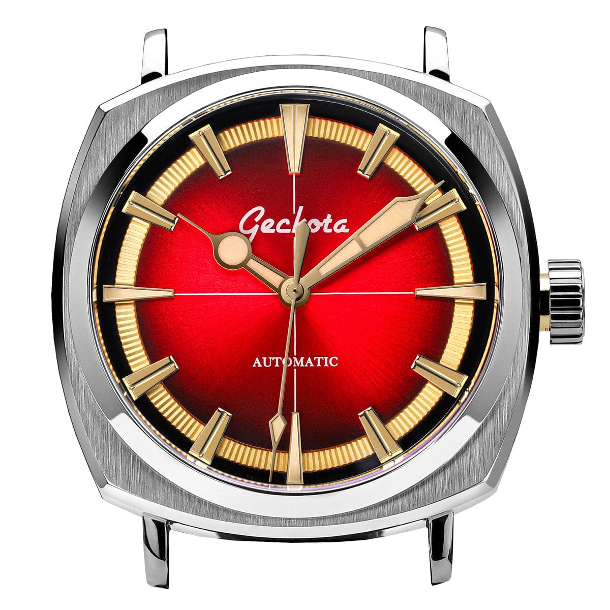 Geckota Pioneer Automatic Watch Arctic Red Edition TP-369-2