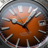 Geckota Sea Hunter Automatic Diver's Watch Steel Edition - Orange Dial - NEARLY NEW