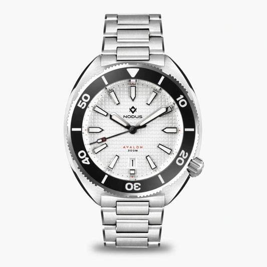 Nodus Avalon II Automatic Dive Watch - Seaspray White