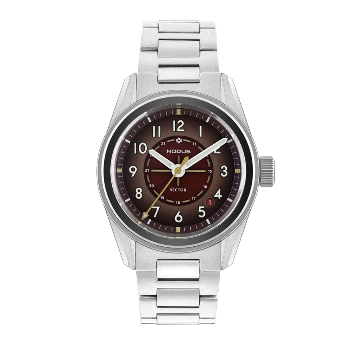 Nodus Sector Field Automatic Watch - Redwood