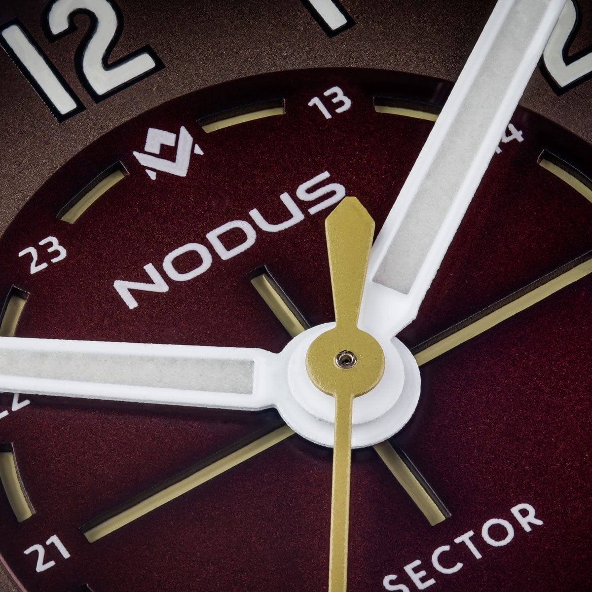 Nodus Sector Field Automatic Watch - Redwood