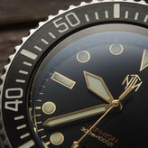 NTH Amphion Dive Watch - Vintage Gilt - No Date