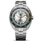 NTH DevilRay Automatic Dive Watch No Date Silver Sunburst LIKE NEW