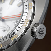 NTH DevilRay Dive Watch - Vintage Silver - WatchGecko Exclusive - Nearly New