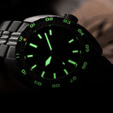 NTH DevilRay Dive Watch - Vintage Silver - WatchGecko Exclusive - Nearly New
